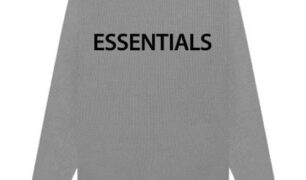 Grey Essentials Hoodie