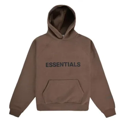 Fear Of God Essentials Hoodie 'Brown"